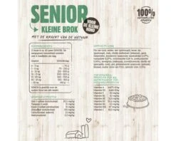 VITALSTYLE Hondenvoer SENIOR Kleine Hondenbrokken 1,5 Kg 9 VITALSTYLE Hondenvoer SENIOR Kleine Hondenbrokken 1,5 Kg -Hond Winkel DV 8 10075454 03 4c NL 20210507094655