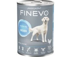 FINEVO Hondenvoer Nat Sensitive Dog Kip 400 G