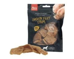 PETS UNLIMITED Hondensnack Kipfilet Naturel Small 150 Gr