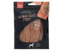PETS UNLIMITED Hondensnack Zalmfilet Strips 150 Gr -Hond Winkel DV 8 10158547 03 4c NL 20191008154800