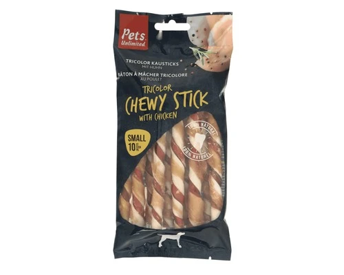 PETS UNLIMITED Hondensnack Trio Stick Small 10 St. 5 PETS UNLIMITED Hondensnack Trio Stick Small 10 St. - Afbeelding 3