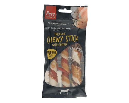 PETS UNLIMITED Hondensnack Trio Stick Medium 3 St. 5 PETS UNLIMITED Hondensnack Trio Stick Medium 3 St. - Afbeelding 3