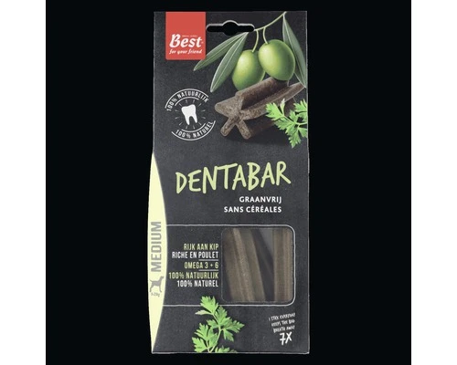PETS UNLIMITED Hondensnack Dentabar Medium 7st 3 PETS UNLIMITED Hondensnack Dentabar Medium 7st