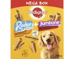 PEDIGREE Hondensnacks Megabox Rodeo Duos + Jumbone 780 Gr