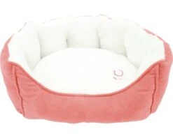 THERMOSWITCH Hondenmand Andros M Roze/creme, 50x60x14 Cm