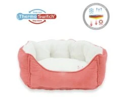 THERMOSWITCH Hondenmand Andros L Roze/creme, 70x90x16,5 Cm -Hond Winkel DV 8 10303276 04 4c DE 20200529194751