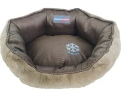 THERMOSWITCH Hondenmand Santorini S Bruin/mokka, 38x45x13 Cm