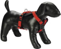 KARLIE Hondentuig Art Sportiv Premium Nylon Rood 25 Mm, 47 - 65 Cm