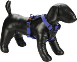 KARLIE Hondentuig Art Sportiv Premium Nylon Blauw 25 Mm, 60 - 76 Cm