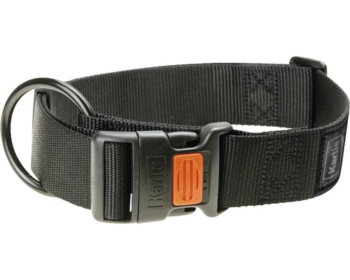 KARLIE Halsband Art Sportiv Plus Nylon Zwart 40 Mm, 55 - 75 Cm 3 KARLIE Halsband Art Sportiv Plus Nylon Zwart 40 Mm, 55 - 75 Cm
