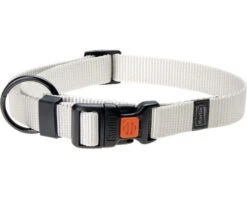 KARLIE Halsband Art Sportiv Plus Nylon Lichtgrijs 20 Mm, 40 - 55 Mm