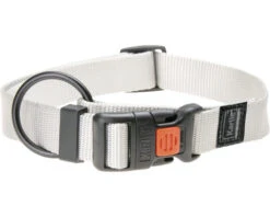 KARLIE Halsband Art Sportiv Plus Nylon Lichtgrijs 25 Mm, 45 - 65 Mm