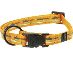 KARLIE Halsband Art Sportiv Plus Nylon Streep Oranje 10 Mm, 20 - 35 Cm