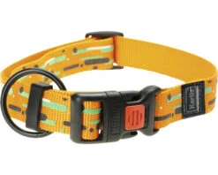 KARLIE Halsband Art Sportiv Plus Nylon Streep Oranje 25 Mm, 45 - 65 Cm