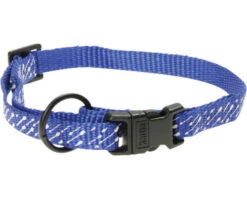 KARLIE Halsband Art Sportiv Plus Nylon Arrow Blauw 10 Mm, 20 - 35 Cm