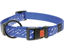 KARLIE Halsband Art Sportiv Plus Nylon Arrow Blauw 15 Mm, 30 - 45 Cm