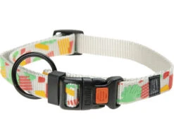 KARLIE Halsband Art Sportiv Plus Nylon Tropic Grijs 15 Mm, 30 - 45 Cm
