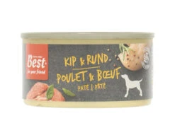 BEST FOR YOUR FRIEND Hondenvoer Nat, Kip 95 Gr