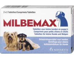 MILBEMAX Ontwormingsmiddel Hond Klein-pup, 4 Tabletten