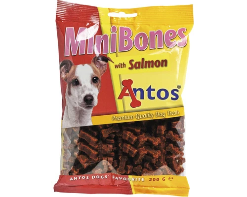 ANTOS Mini Bones Zalm 200 Gr 3 ANTOS Mini Bones Zalm 200 Gr