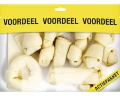 VOSKES Hondensnack Blanke Kauwkluiven Mix 420 G
