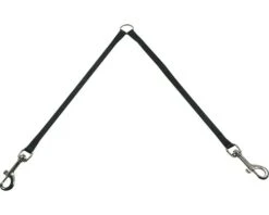 KARLIE Koppelstuk Hondenriem Nylon Zwart 20 Mm, 50 Cm