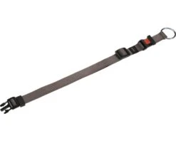 KARLIE Halsband Art Sportiv Plus Nylon Grijs 10 Mm, 20 - 35 Cm