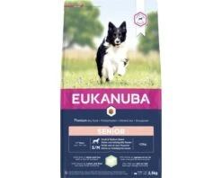 EUKANUBA Hondenvoer Senior Sm - Med Lam & Rijst 2,5 Kg
