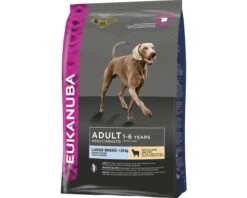 EUKANUBA Hondenvoer Adult L Lam En Rijst 2,5 Kg
